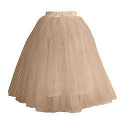 Ladies Tea Length Tulle Skirt
